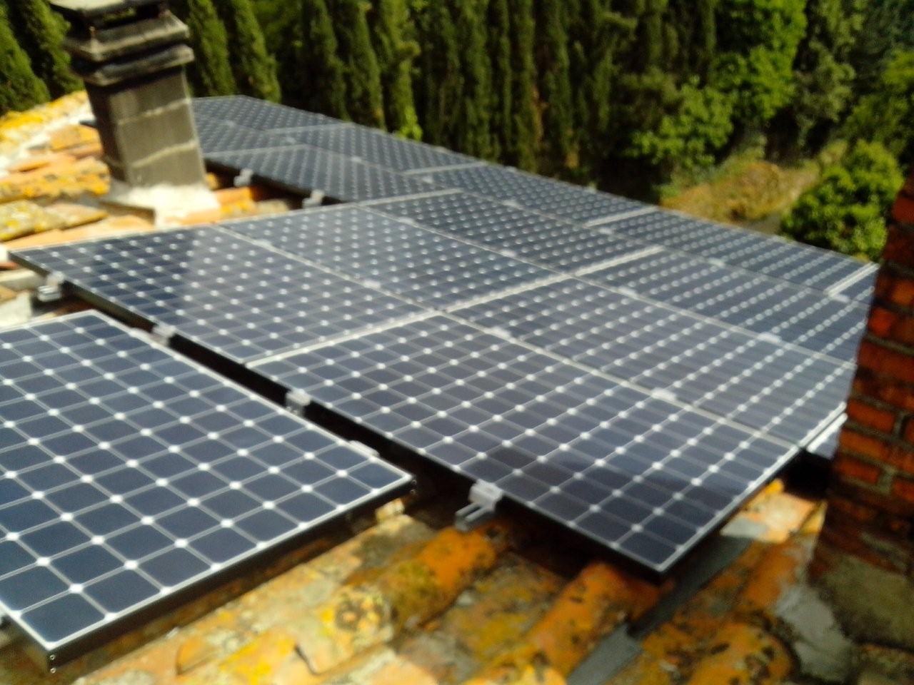 Impianto fotovoltaico Lightland-SunPower a Sitorni, Arezzo Toscana