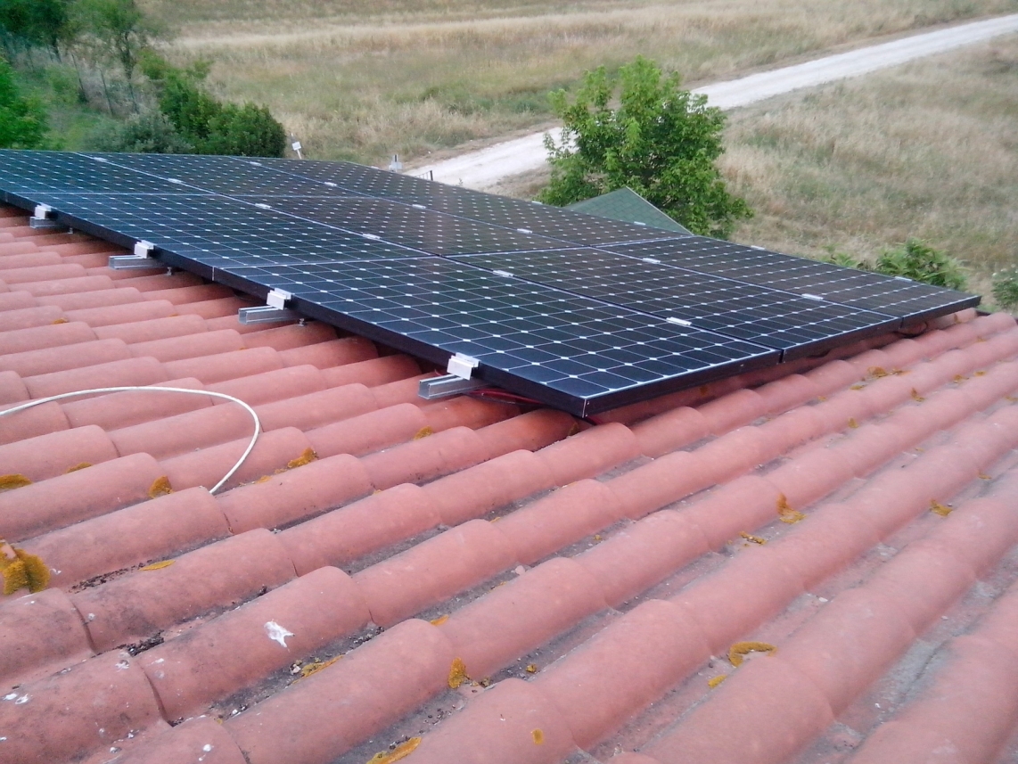 Impianto fotovoltaico Lightland Sunpower a Quercegrossa Siena Toscana